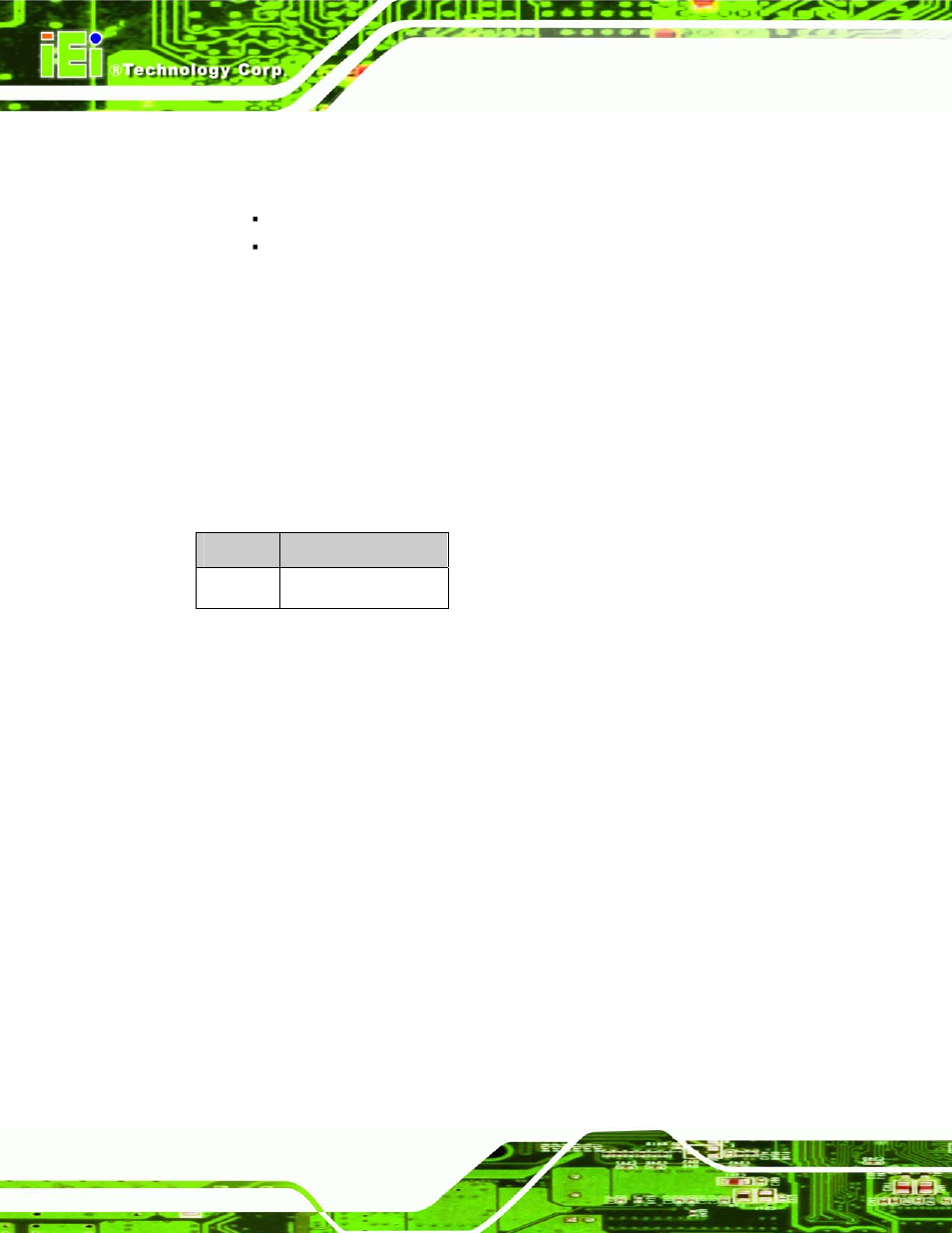 2 operating temperature and temperature control, 3 power consumption, Table 2-3: power consumption | IEI Integration NANO-LX v1.21 User Manual | Page 37 / 192