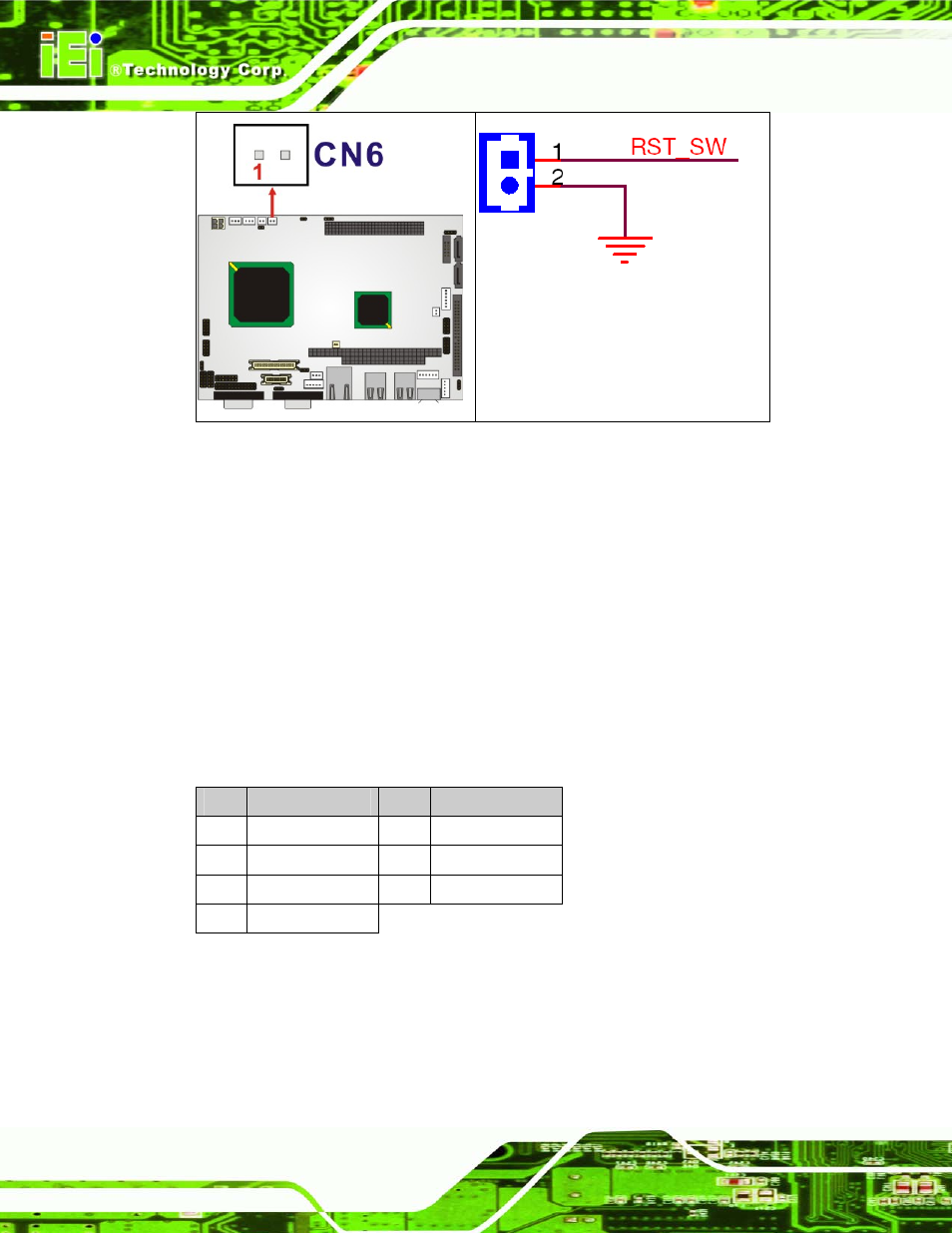 21 sata drive ports, Figure 4-22: cn6 connector location, Table 4-25: cn10, cn11 connector pinouts | IEI Integration NANO-LX v1.21 User Manual | Page 71 / 192