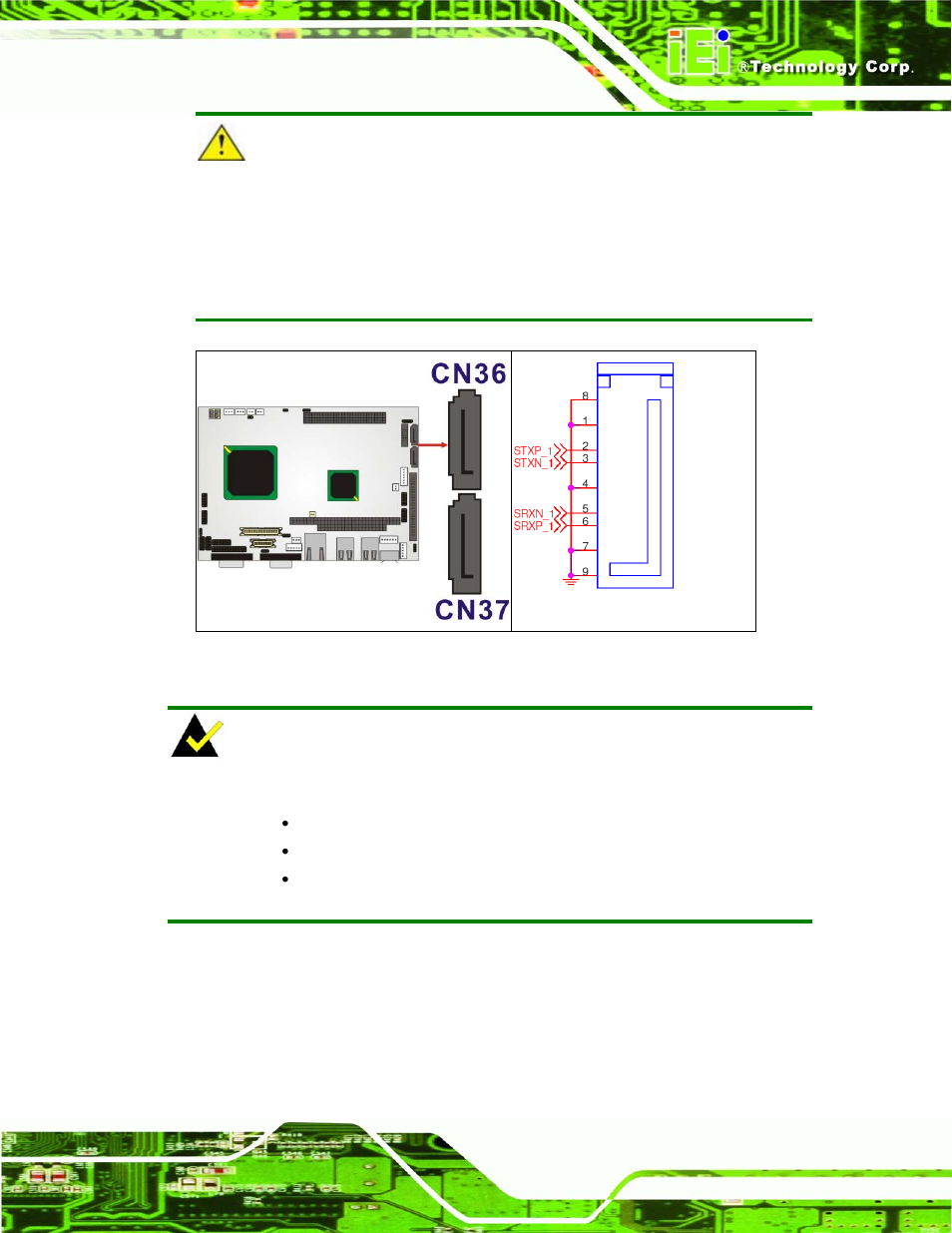 22 sata power connector, Figure 4-23: cn10, cn11 connector locations | IEI Integration NANO-LX v1.21 User Manual | Page 72 / 192