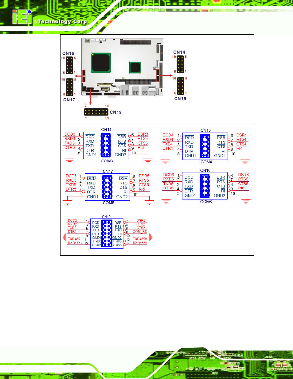 24 tft ttl lcd connector | IEI Integration NANO-LX v1.21 User Manual | Page 75 / 192