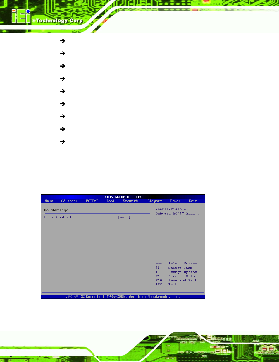 2 southbridge configuration | IEI Integration NANO-945GSE v1.01 User Manual | Page 174 / 223
