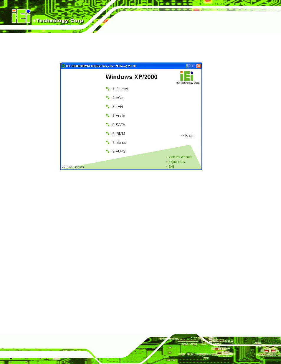 3 chipset driver installation | IEI Integration NANO-945GSE v1.01 User Manual | Page 180 / 223