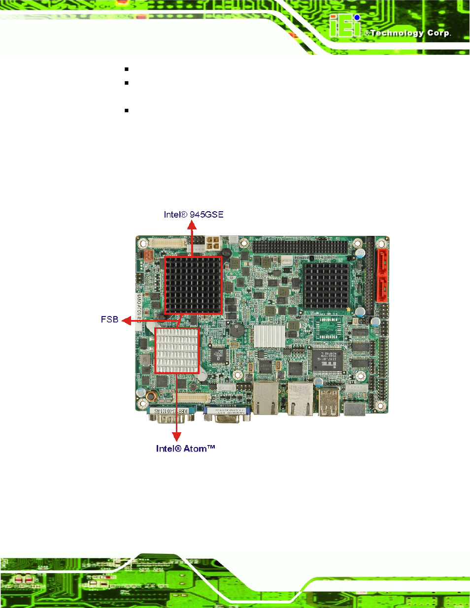3 front side bus (fsb) | IEI Integration NANO-945GSE v1.01 User Manual | Page 33 / 223