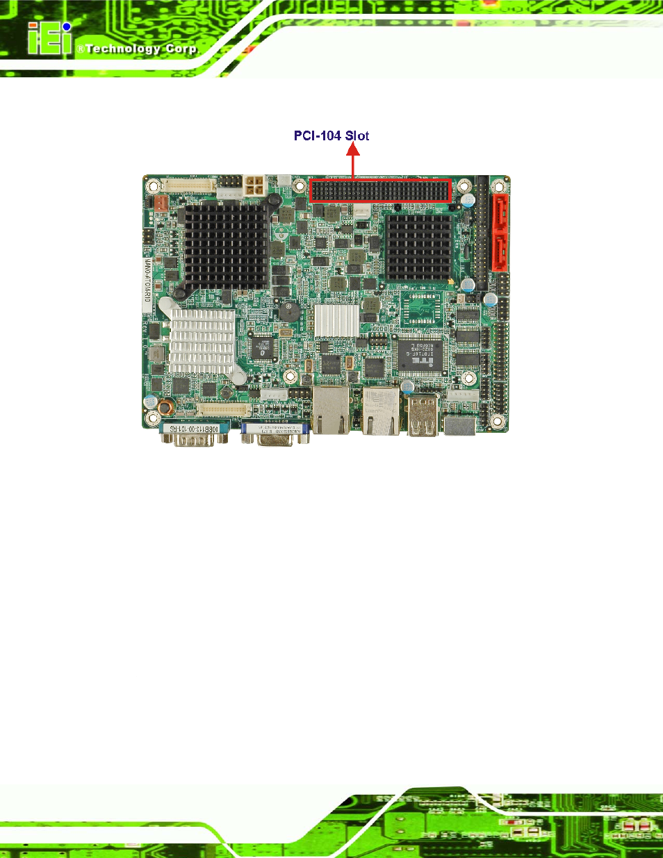 6 intel® ich7-m pcie bus, 1 pcie gbe ethernet | IEI Integration NANO-945GSE v1.01 User Manual | Page 42 / 223