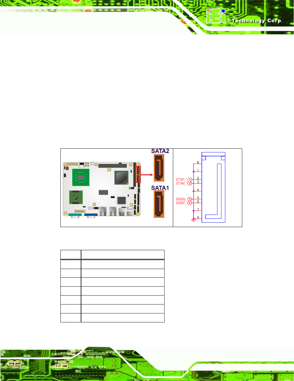 17 sata drive connectors | IEI Integration NANO-945GSE v1.01 User Manual | Page 83 / 223