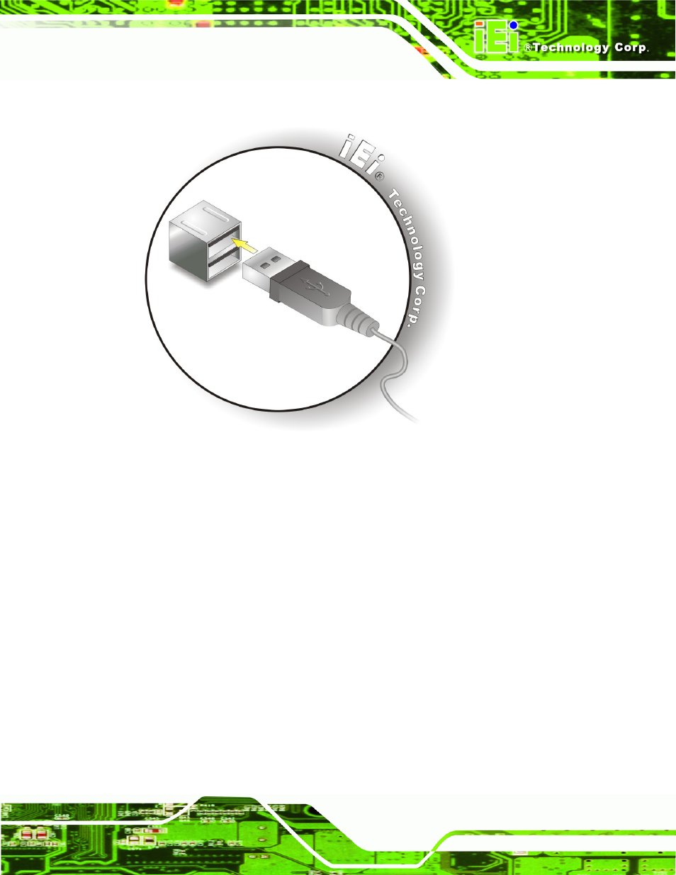 5 vga monitor connection, Figure 4-26: usb connector, Figure 4-25 | Figure 4-25: serial dev | IEI Integration NANO-945GSE v2.00 User Manual | Page 103 / 199