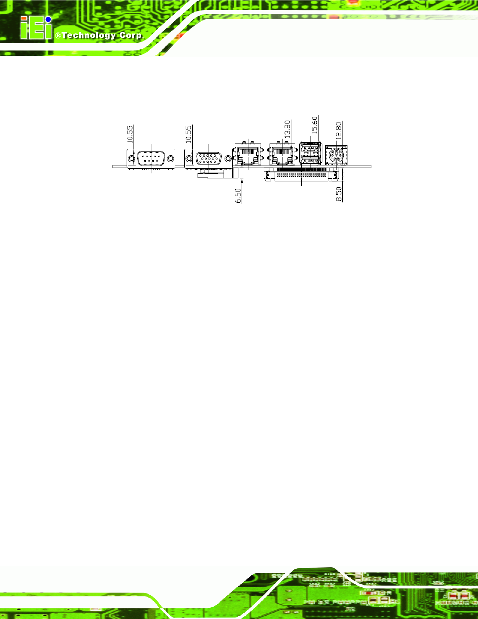 1 external interface panel dimensions | IEI Integration NANO-945GSE v2.00 User Manual | Page 24 / 199