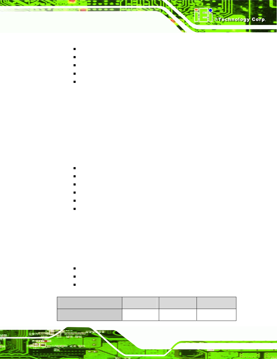 2 intel® ich7m audio codec ’97 controller, 3 intel® ich7m ide interface, 2 intel | Ich7m audio codec ’97 controller, 3 intel, Ich7m ide interface | IEI Integration NANO-9452 v1.00 User Manual | Page 33 / 258