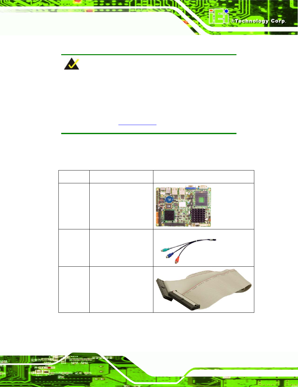 3 unpacking checklist, 1 package contents | IEI Integration NANO-9452 v1.00 User Manual | Page 43 / 258