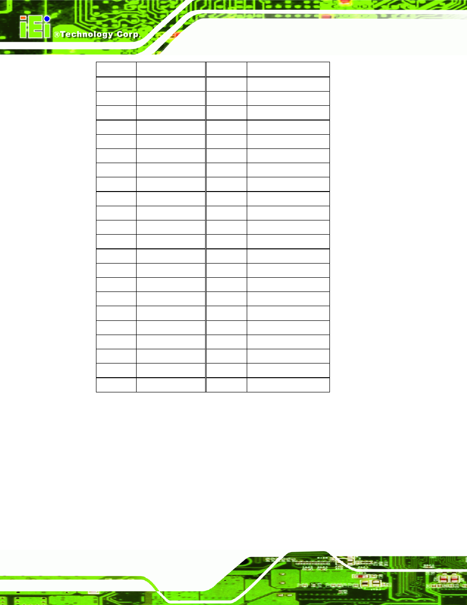 10 infrared interface connector (5-pin) | IEI Integration NANO-9452 v1.00 User Manual | Page 62 / 258