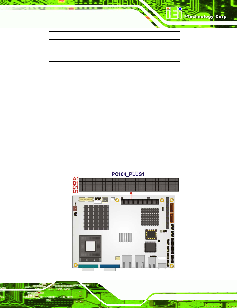 15 pci-104 slot | IEI Integration NANO-9452 v1.00 User Manual | Page 69 / 258