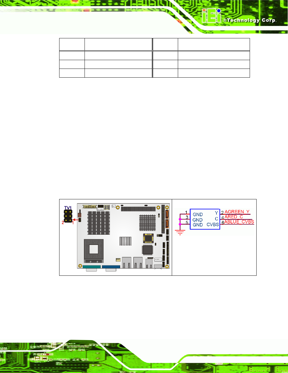 19 tv out connector | IEI Integration NANO-9452 v1.00 User Manual | Page 75 / 258
