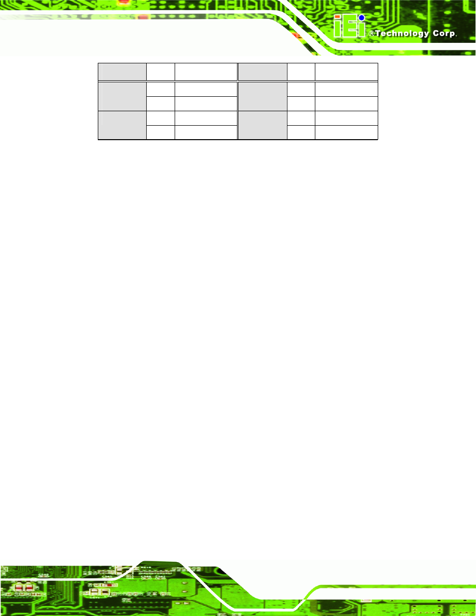 9 ide connector(44-pin), Table 4-10: front panel connector pinouts | IEI Integration NANO-9452 v1.12 User Manual | Page 59 / 226