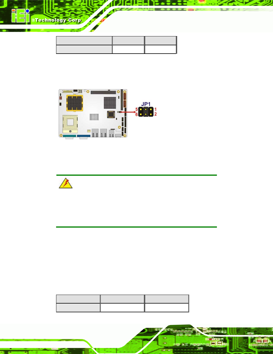 4 lvds voltage selection, Figure 5-11: com 2 function select jumper location, Table 5-4: com 2 function select jumper settings | See table 5-4, See figure 5-11, Figure 5-11 | IEI Integration NANO-9452 v1.12 User Manual | Page 96 / 226