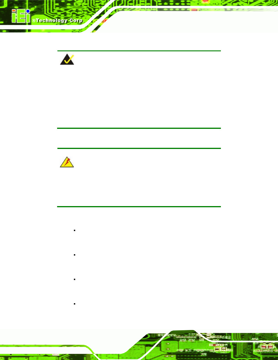 2 installation considerations, 1 installation notices, Nstallation | Onsiderations | IEI Integration NANO-9452 v4.02 User Manual | Page 82 / 226