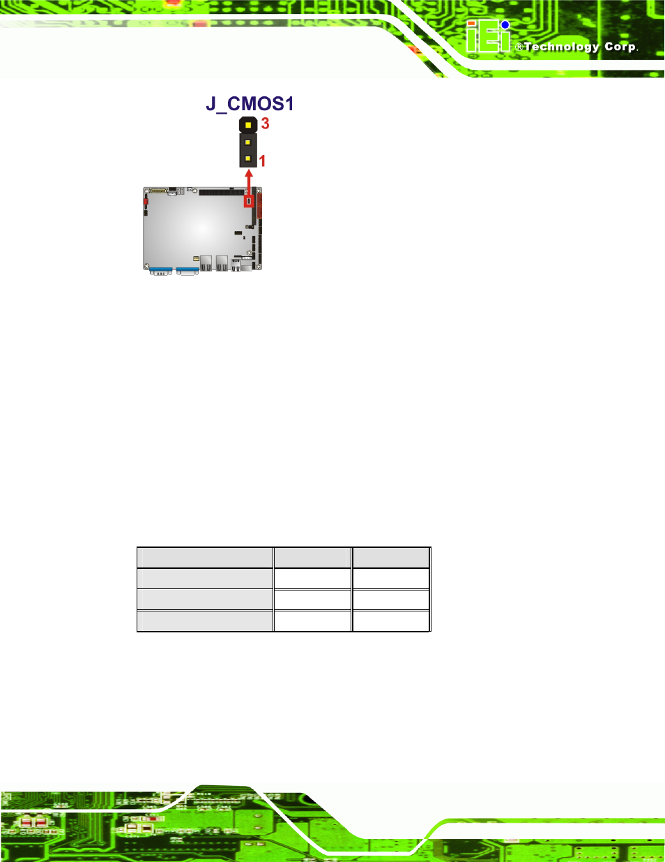 4 com 2 function select jumper, Figure 5-11: clear cmos jumper, Table 5-5: com 2 function select jumper settings | See figure 5-11, Own in figure 5-11 | IEI Integration NANO-9452 v4.02 User Manual | Page 95 / 226