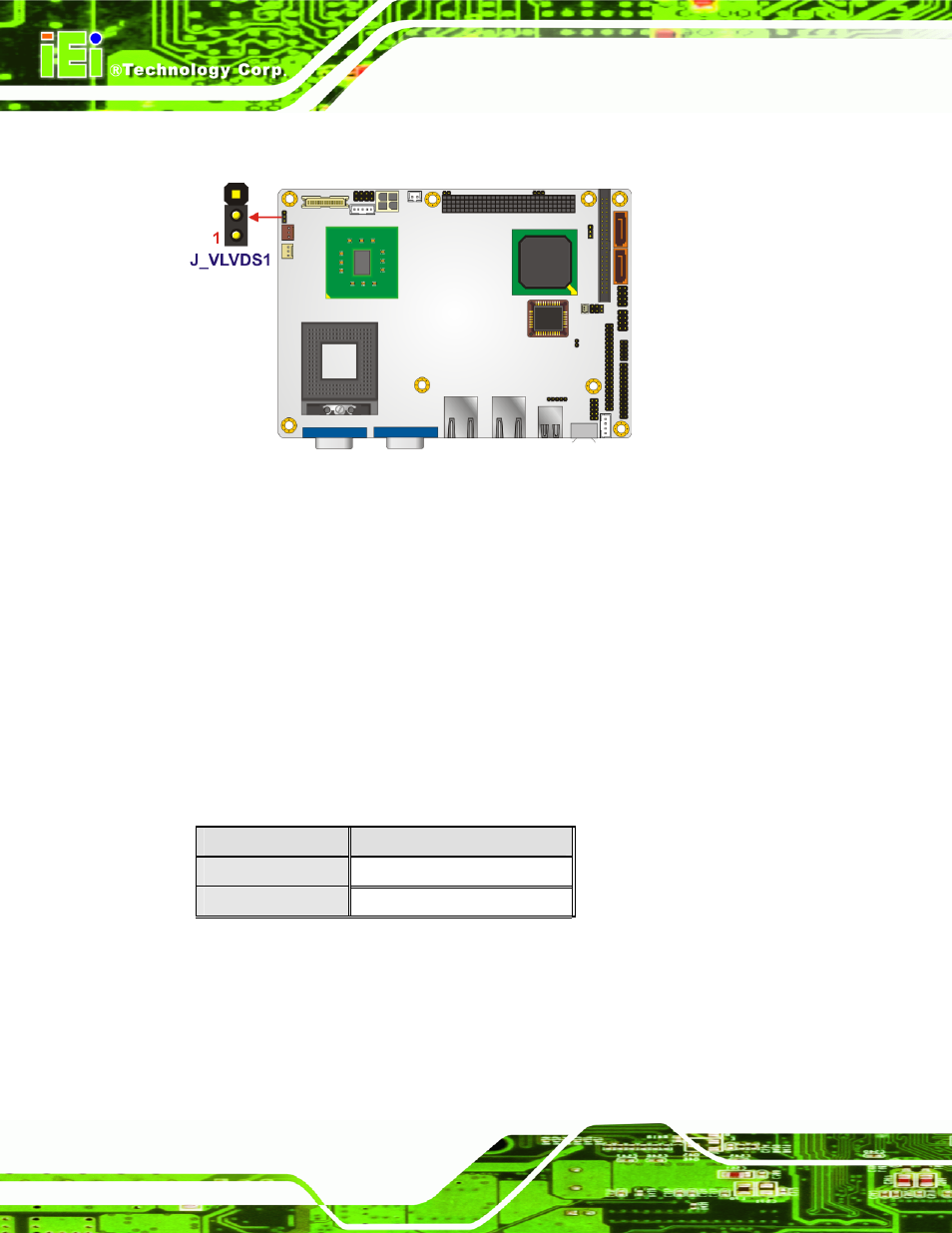 5 pci-104 vio selector jumper, Table 5-6: pci-104 vio selector jumper settings | IEI Integration NANO-9453 v1.10 User Manual | Page 112 / 254