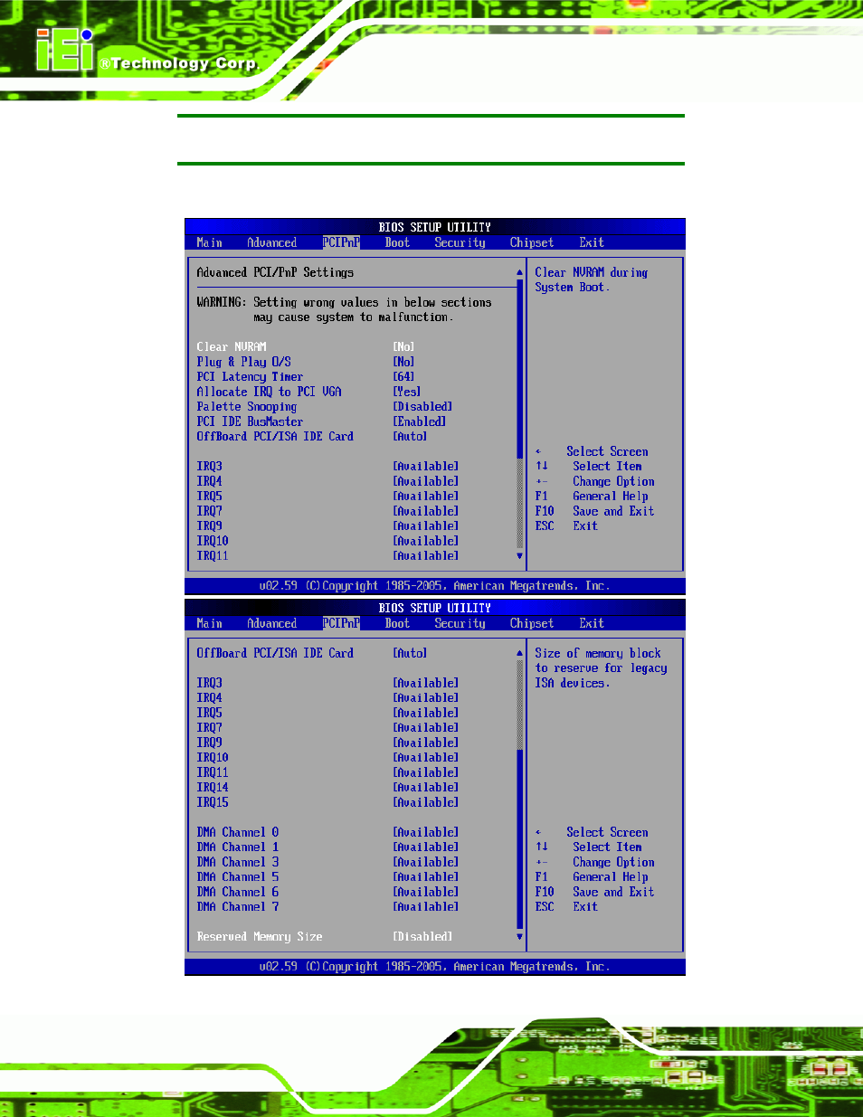 IEI Integration NANO-9453 v1.10 User Manual | Page 170 / 254