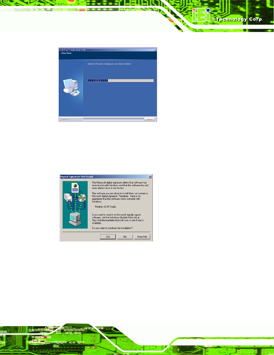 Figure 7-31: ac`97 audio driver digital signal | IEI Integration NANO-9453 v1.10 User Manual | Page 213 / 254