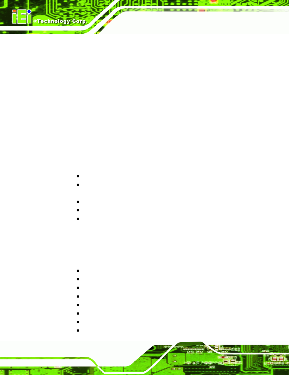 Ntroduction, 1 nano-9453 benefits, 2 nano-9453 features | 1 introduction | IEI Integration NANO-9453 v1.10 User Manual | Page 22 / 254