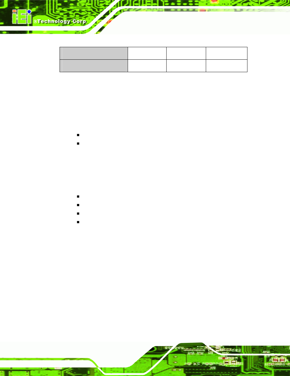 4 intel, Ich7-m low pin count (lpc) interface, 5 intel | Ich7-m pci interface, Table 2-4: supported hdd specifications | IEI Integration NANO-9453 v1.10 User Manual | Page 42 / 254