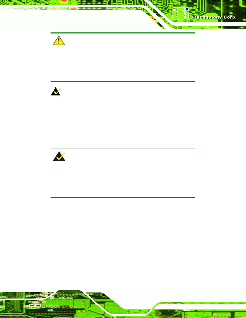 IEI Integration NANO-9453 v1.10 User Manual | Page 5 / 254