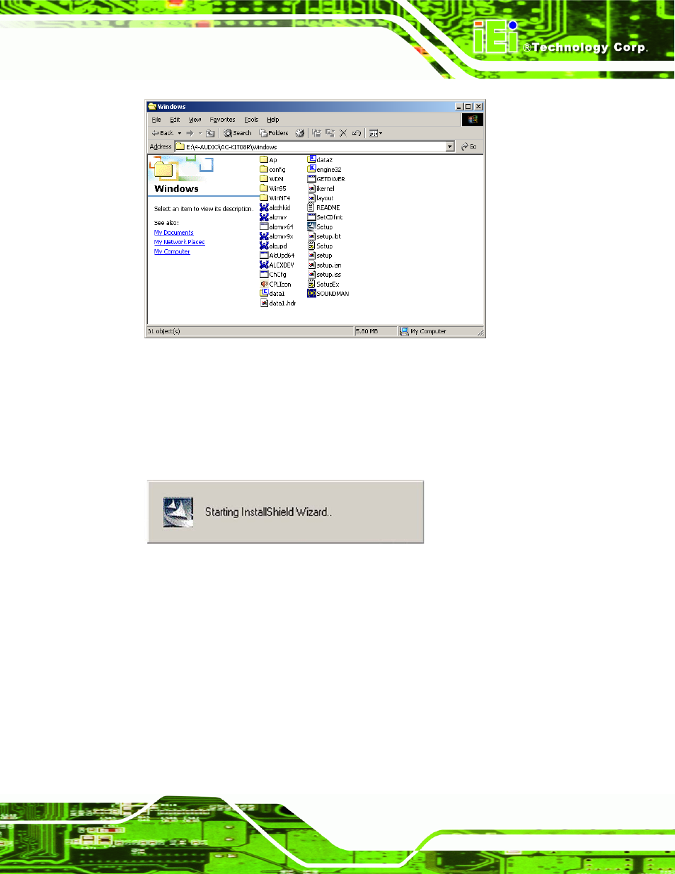Figure 7-26: cd 4-audio\ac-kit08r\windows folder | IEI Integration NANO-9453 v1.12 User Manual | Page 205 / 242