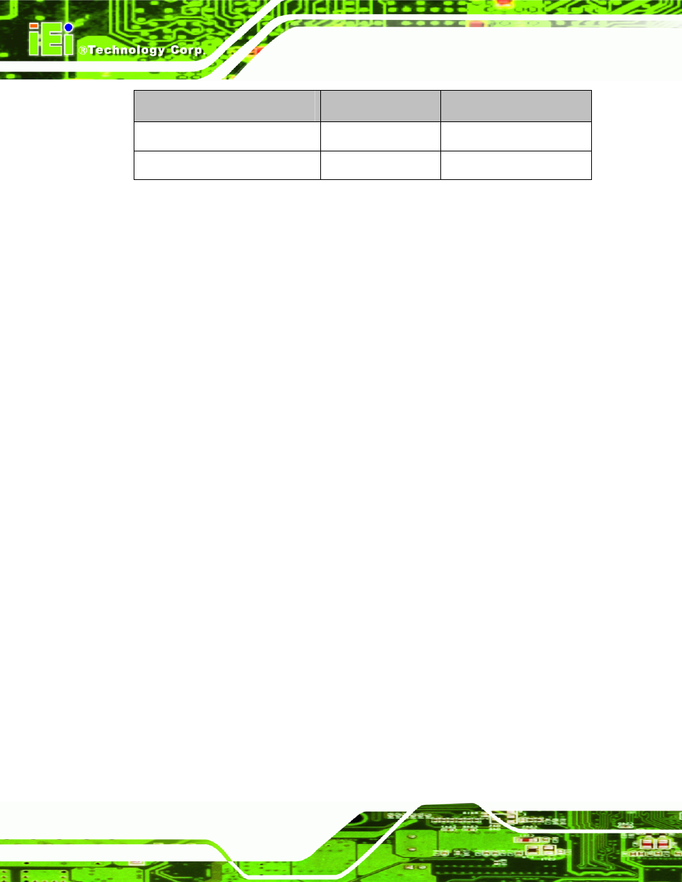 2 internal peripheral connectors, 1 +12v atx power supply connector, Nternal | Eripheral, Onnectors, Table 4-2: rear panel connectors | IEI Integration NANO-9453 v1.12 User Manual | Page 62 / 242