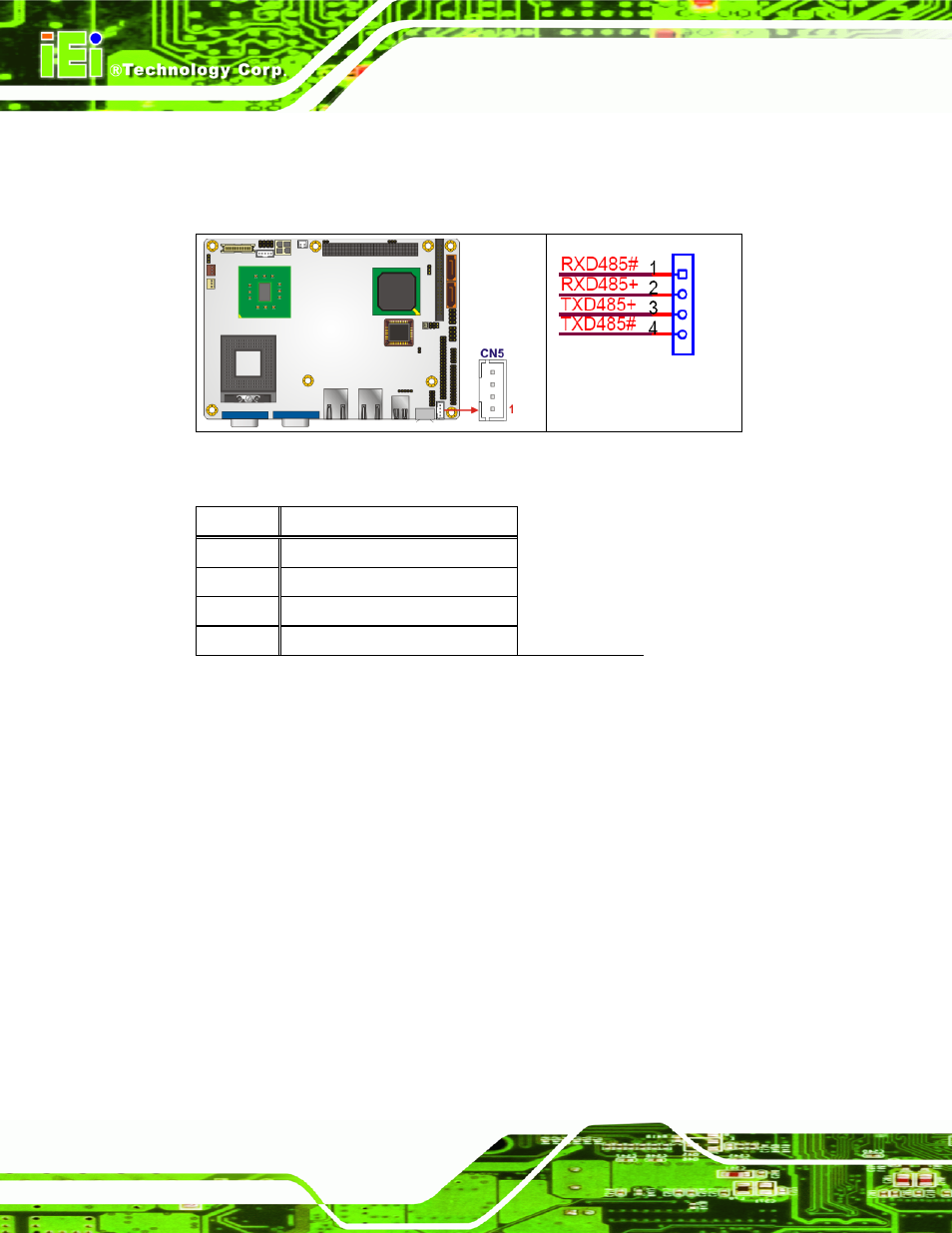 17 4-port serial port connector (rs-232) | IEI Integration NANO-9453 v1.12 User Manual | Page 84 / 242