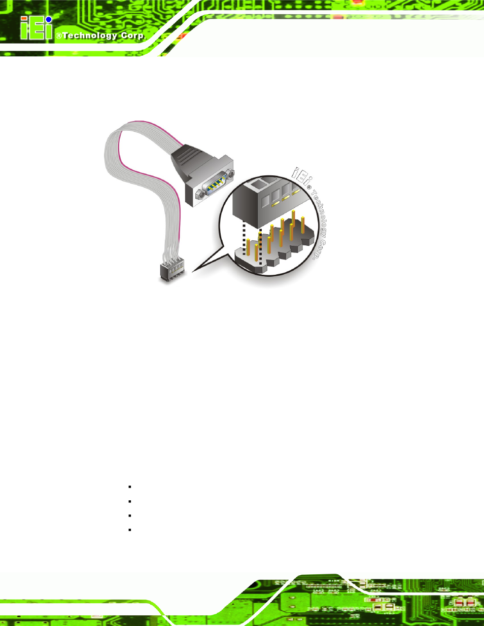 8 external peripheral interface connection, Xternal, Eripheral | Nterface, Onnection, Figure 4-14: single rs-232 cable installation | IEI Integration NANO-QM57A User Manual | Page 60 / 143