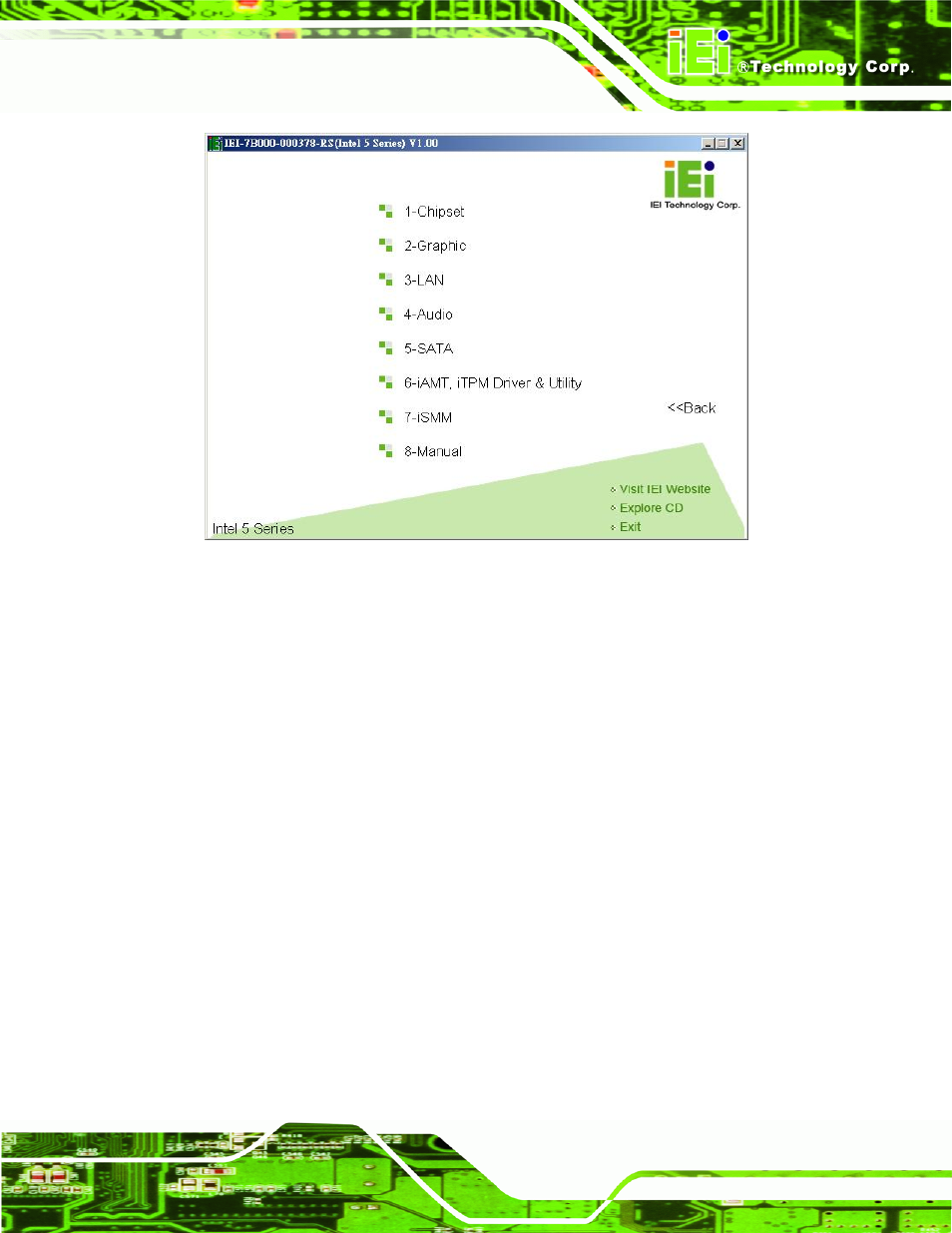 Figure 4-20: available drivers | IEI Integration NANO-QM57A User Manual | Page 67 / 143
