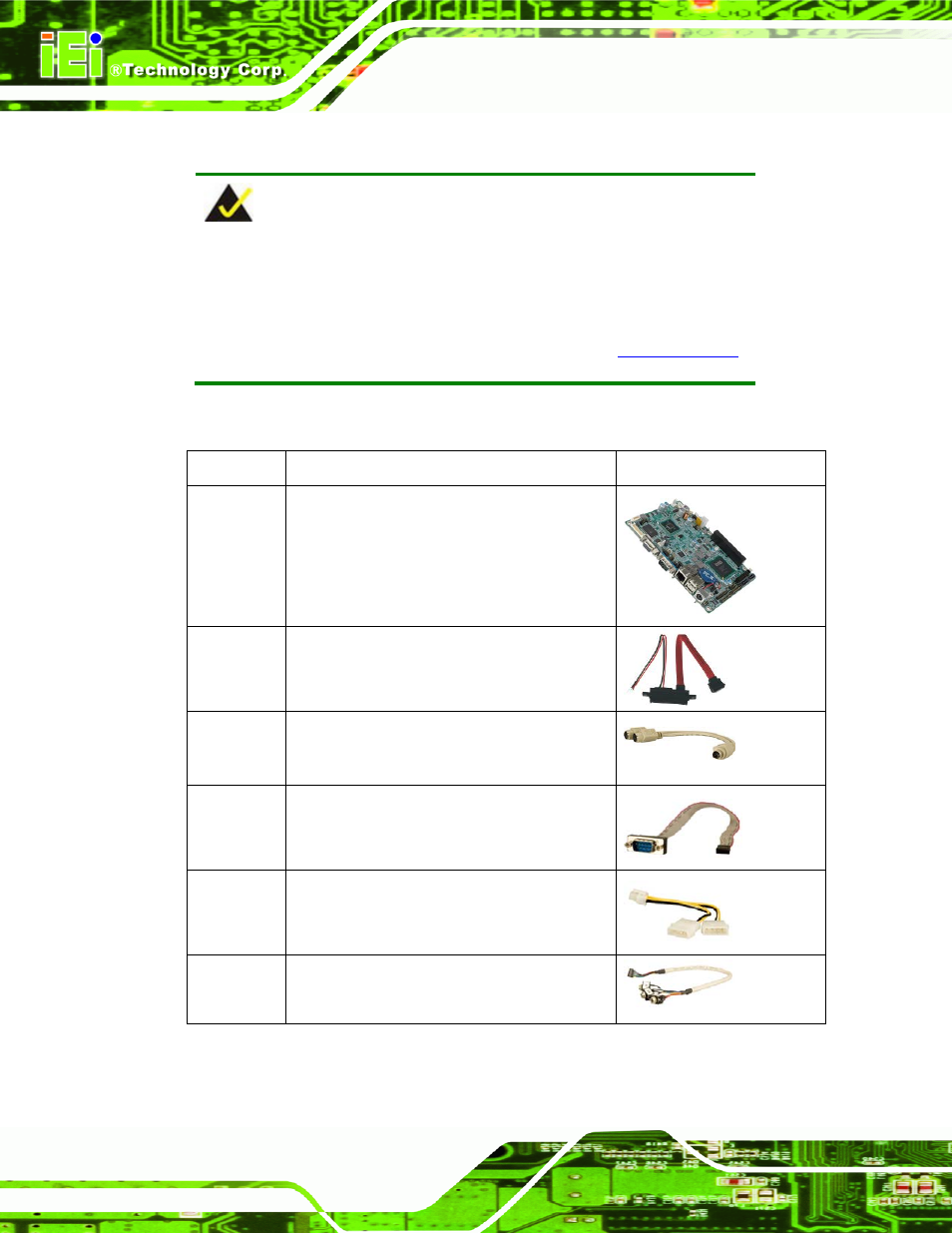 3 packing list, Acking | IEI Integration NANO-PV-D4252_N4552_D5252 User Manual | Page 24 / 148