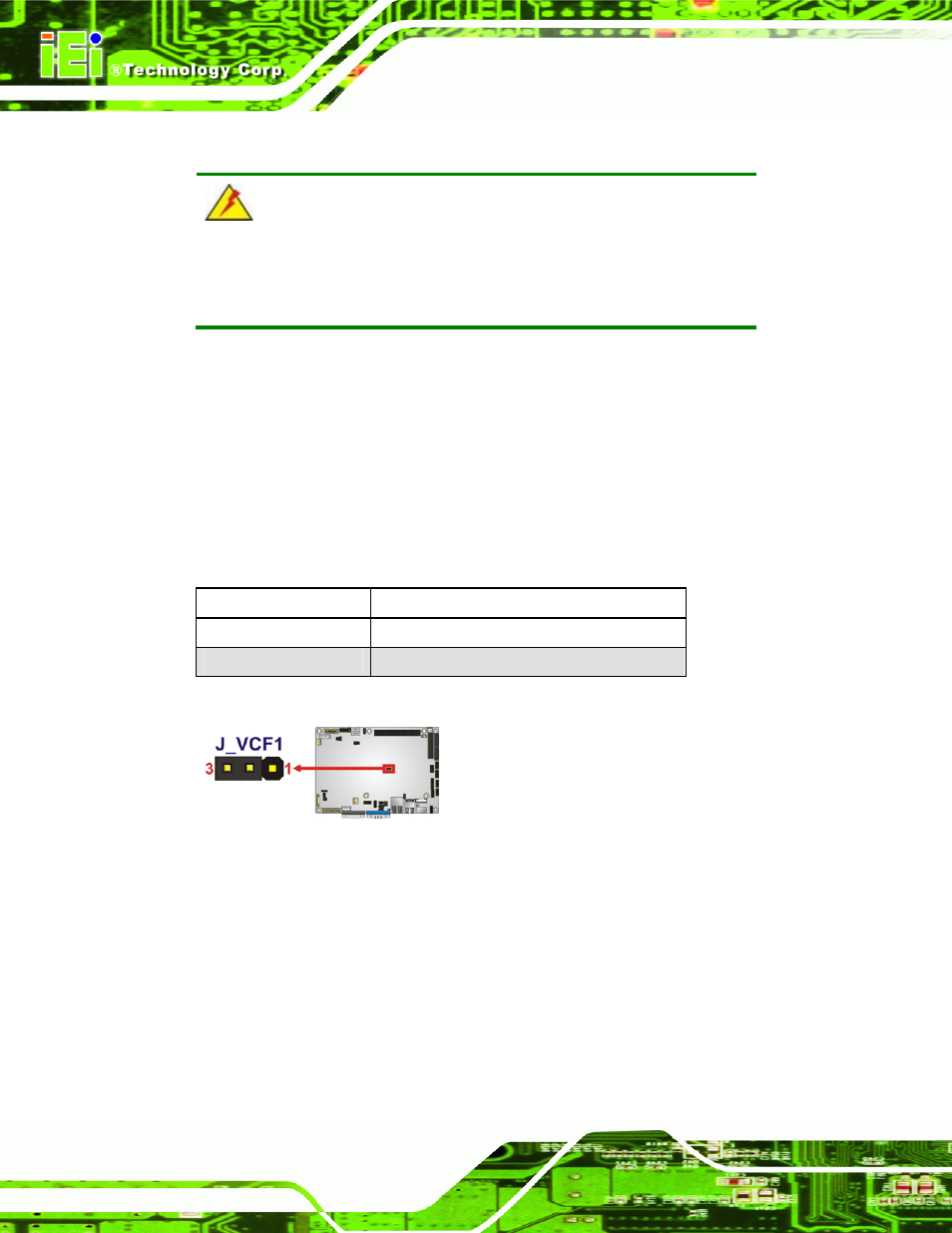 8 compactflash® voltage selection, 9 lvds1 screen resolution selection | IEI Integration NANO-PV-D4252_N4552_D5252 User Manual | Page 66 / 148