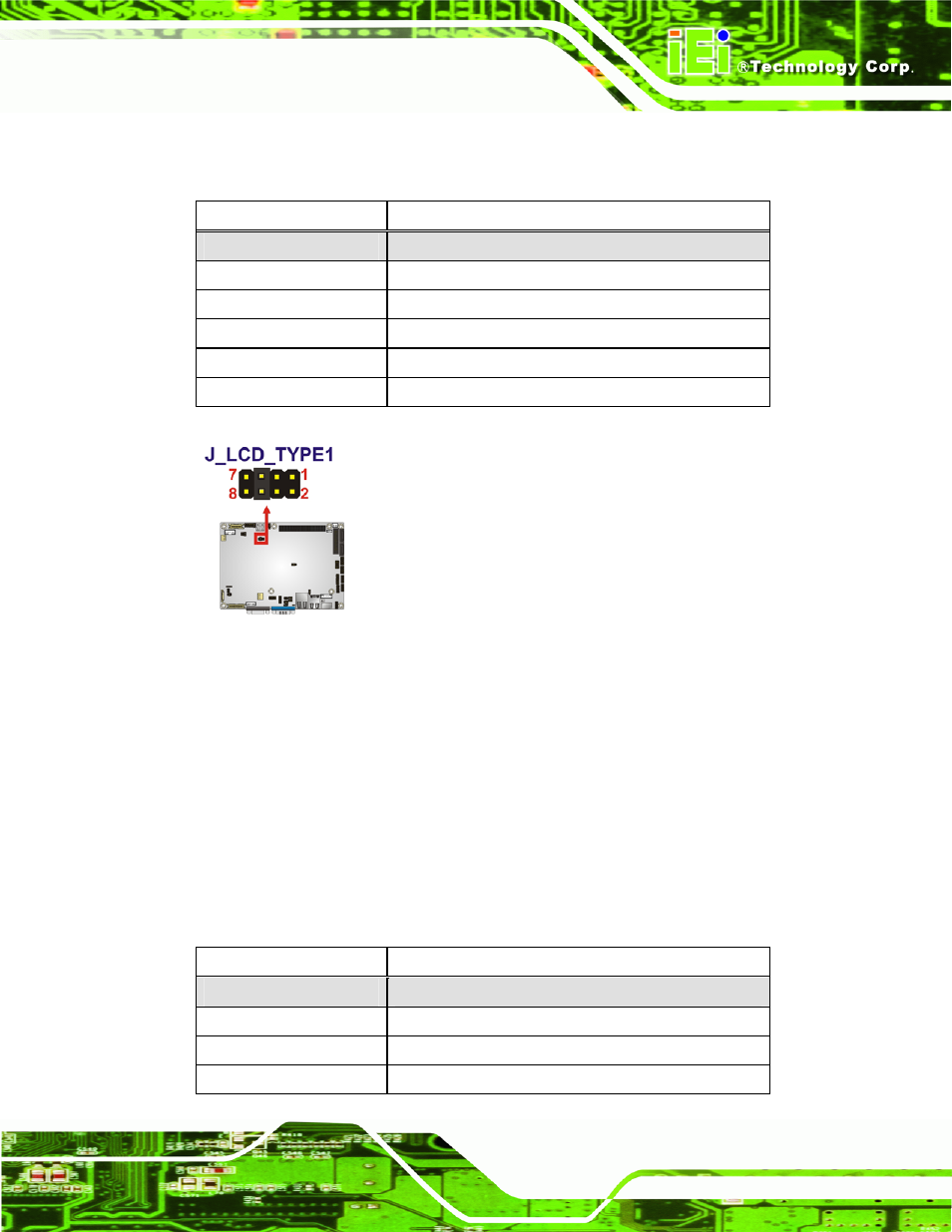 10 lvds2 screen resolution selection, Figure 3-25, Cn pinouts | See table 4-11, See figure 4-10 | IEI Integration NANO-PV-D4252_N4552_D5252 User Manual | Page 67 / 148