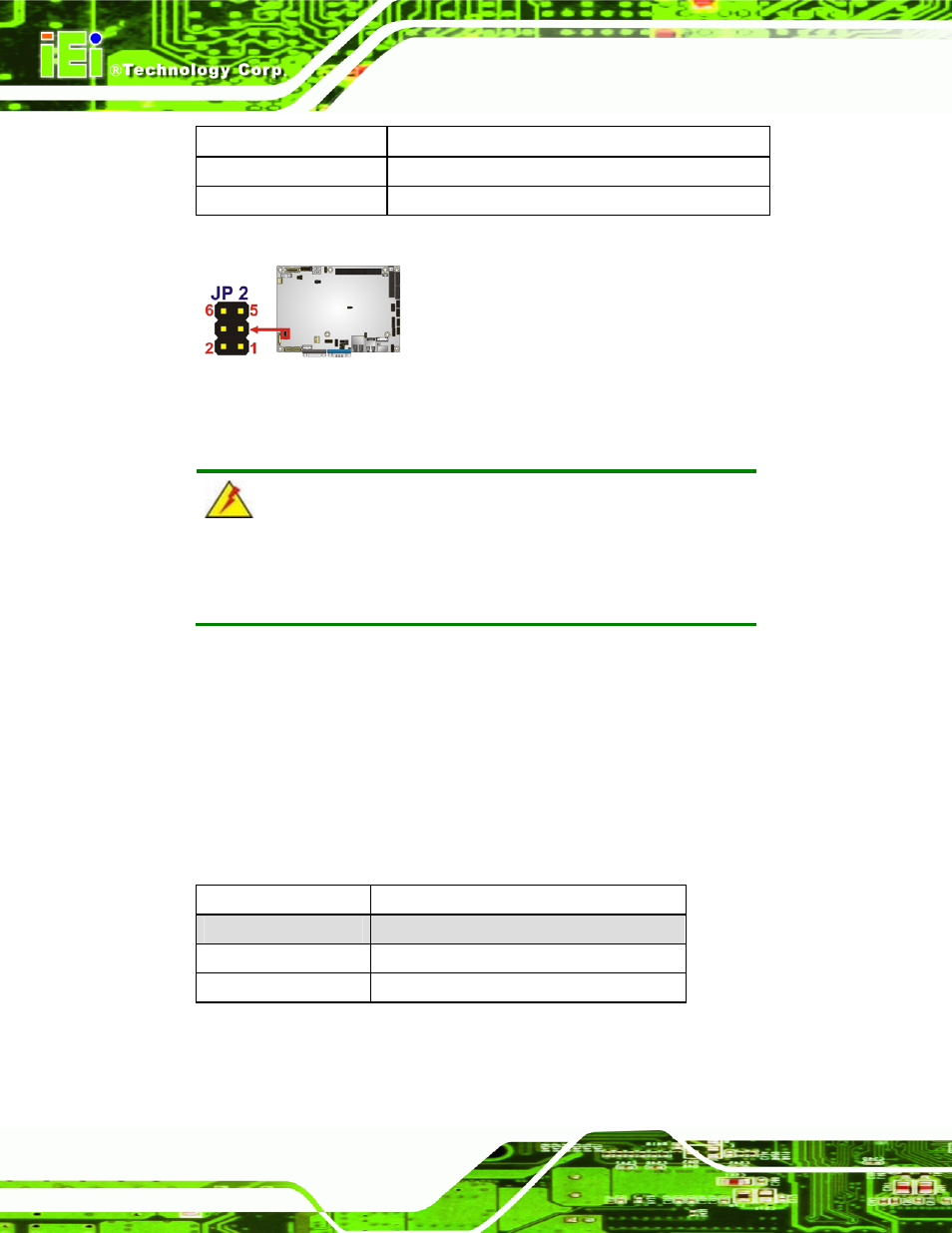 11 lvds voltage selection, Table 4-13: lvds voltage selection jumper settings, Able 3-29 | The nano-pv-d4252/n45, N in table 4-13, See table 4-13 | IEI Integration NANO-PV-D4252_N4552_D5252 User Manual | Page 68 / 148