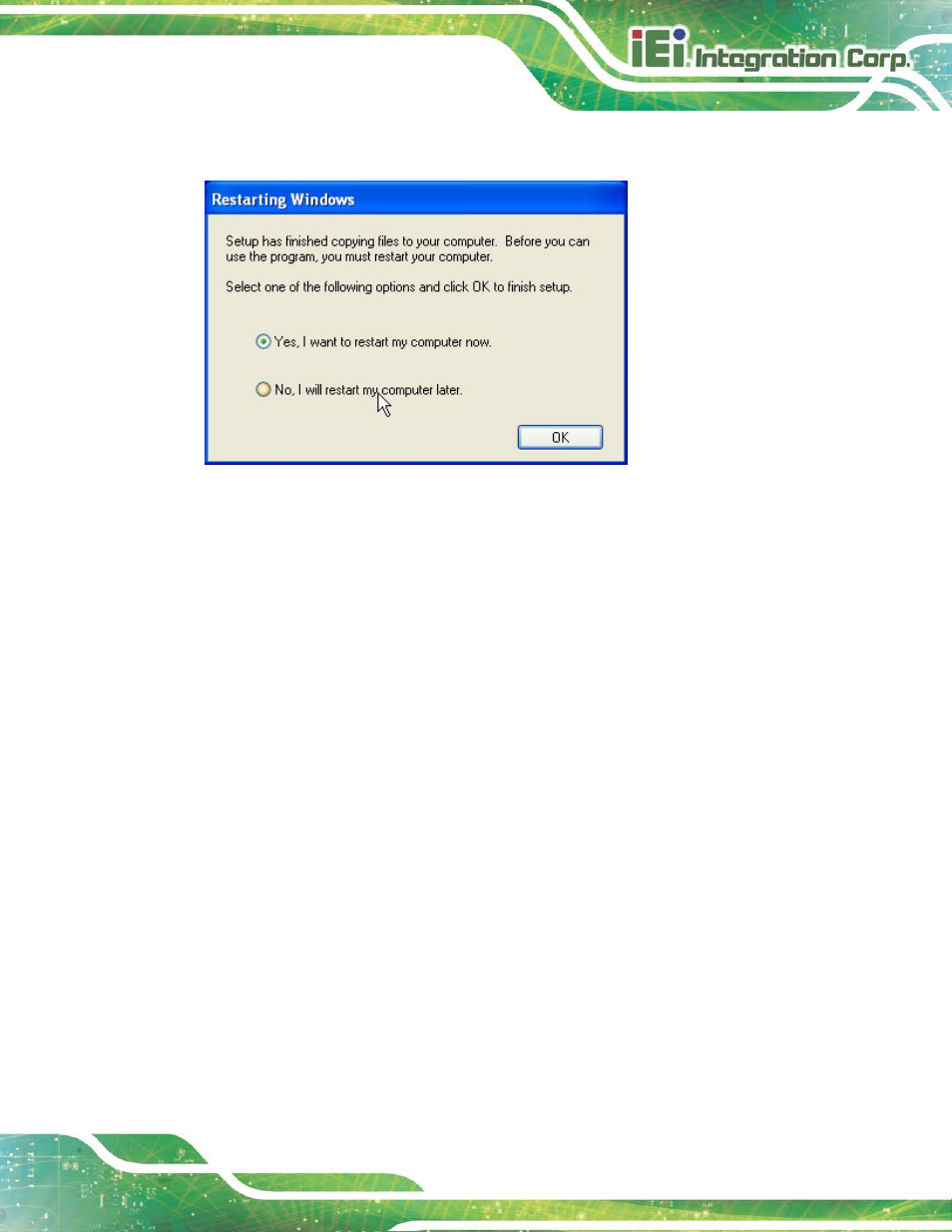 Figure 6-20: audio driver installation complete | IEI Integration NANO-HM650 User Manual | Page 119 / 175