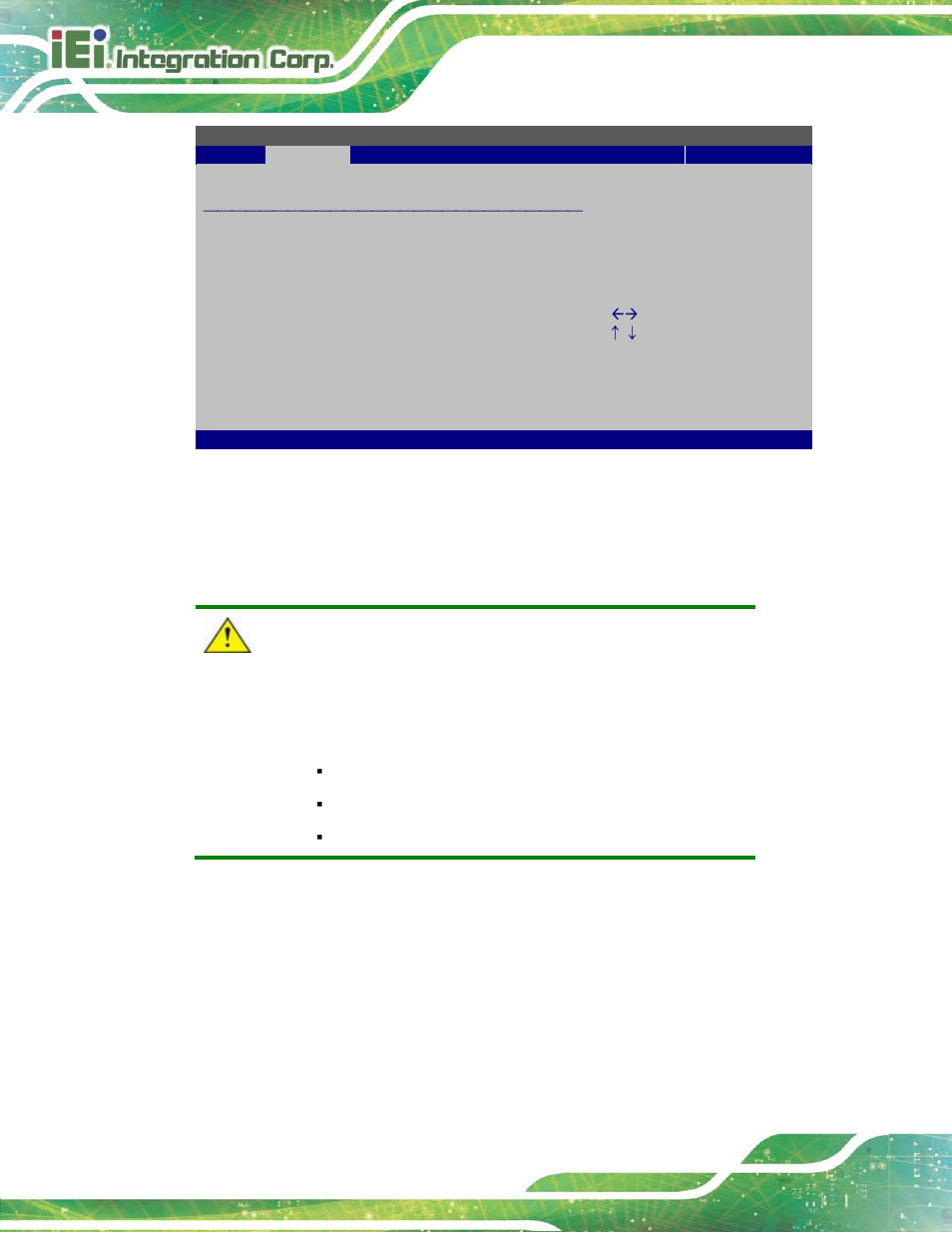 B.4 setup procedure for linux, Etup, Rocedure for | Inux, Bios menu 19: iei feature | IEI Integration NANO-HM650 User Manual | Page 144 / 175