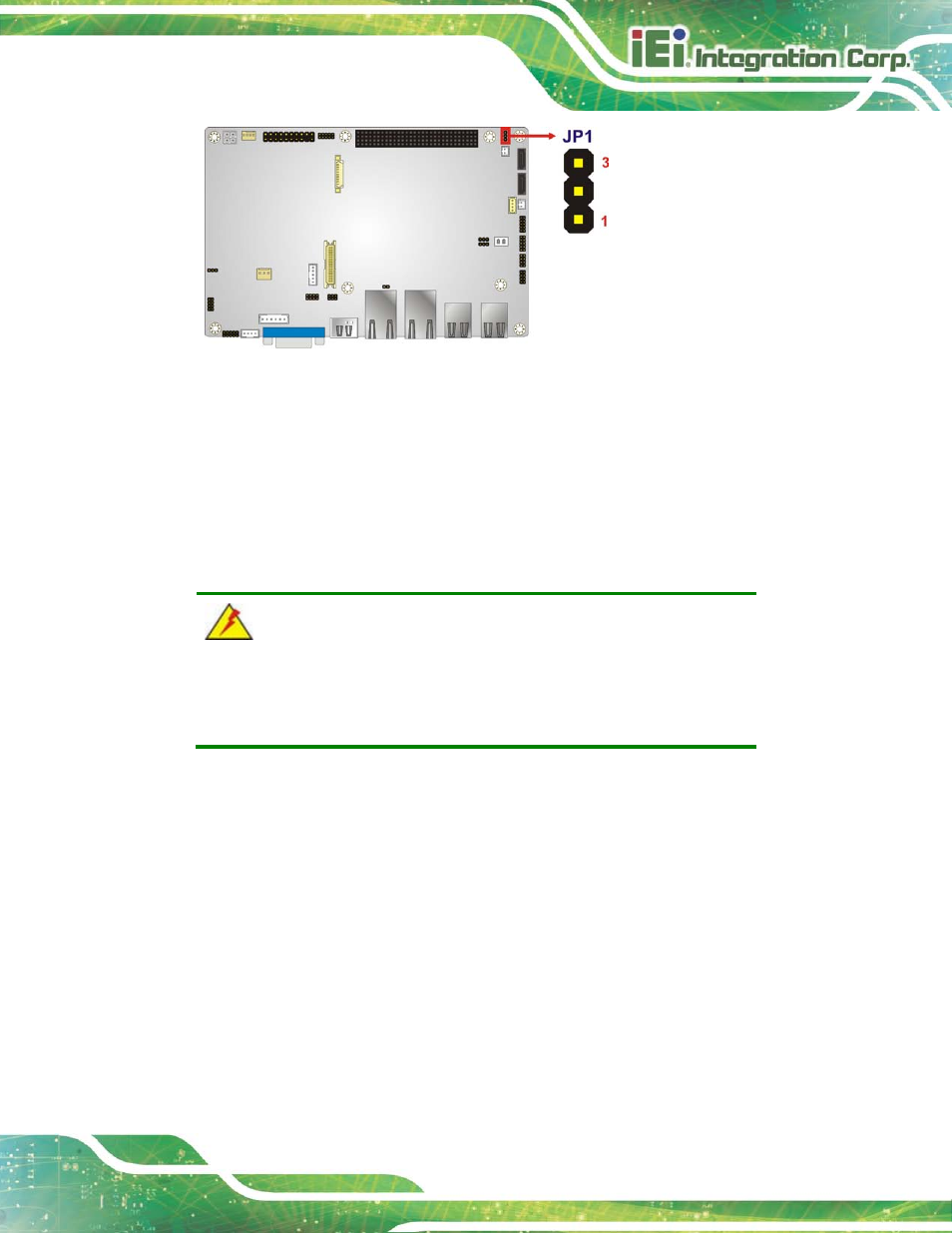 5 internal peripheral device connections, 1 at/atx power connection, Nternal | Eripheral, Evice, Onnections, Figure 4-12: pci-104 power select jumper location | IEI Integration NANO-HM650 User Manual | Page 69 / 175