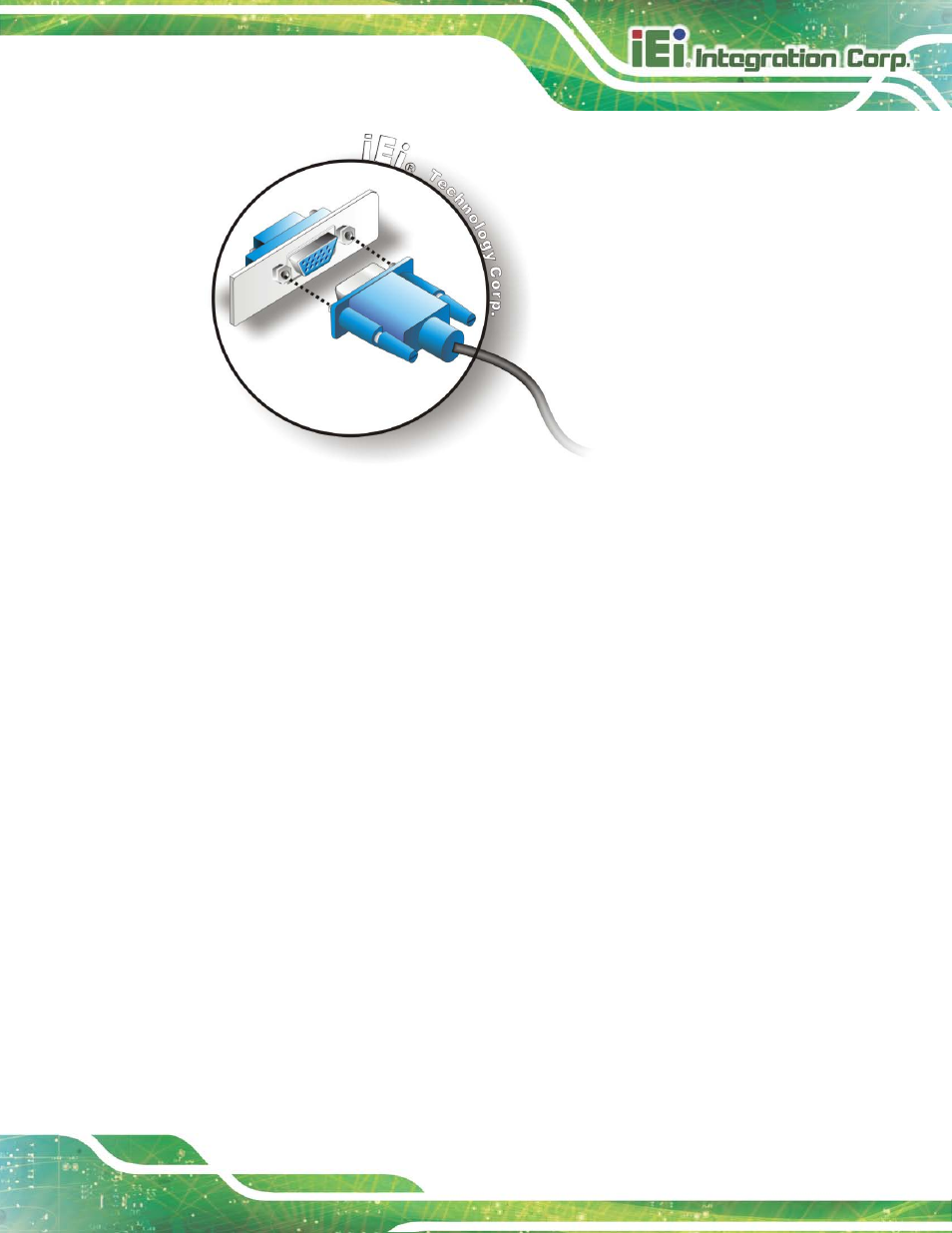 Figure 4-19: vga connector | IEI Integration NANO-HM650 User Manual | Page 77 / 175