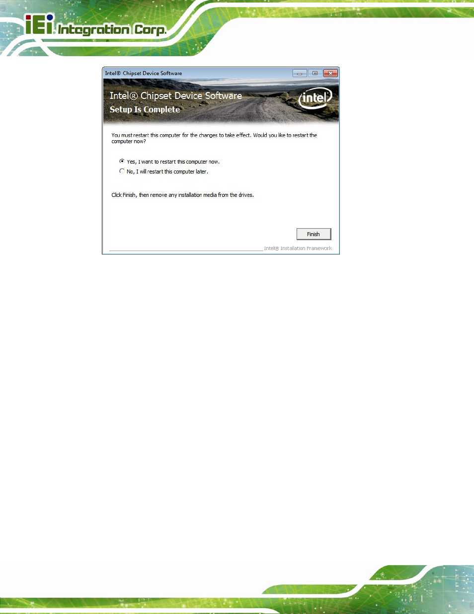 4 graphics driver installation, Raphics, River | Nstallation | IEI Integration NANO-QM770 User Manual | Page 117 / 190