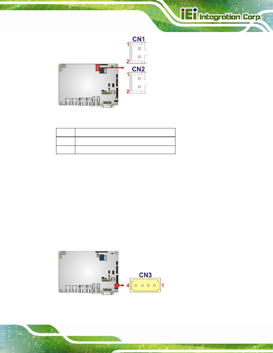 16 smbus connector, Figure 3-17: sata power connector locations, Figure 3-18: smbus connector location | Table 3-18: sata power connector pinouts, See figure 3-17, See table 3-18 | IEI Integration NANO-QM770 User Manual | Page 46 / 190