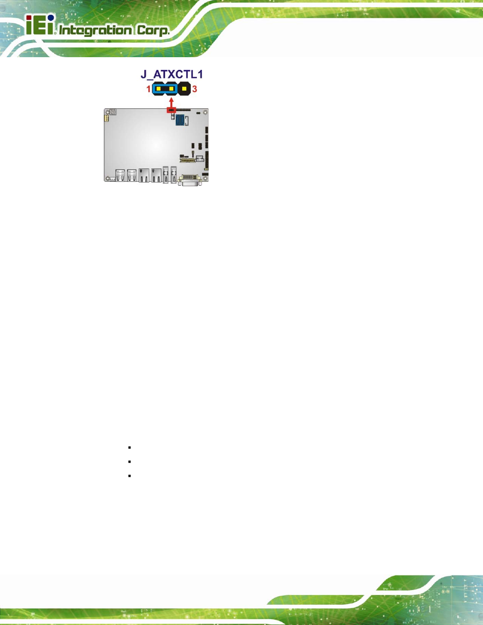 2 clear cmos, Figure 4-3: at/atx mode selection jumper location | IEI Integration NANO-QM770 User Manual | Page 61 / 190