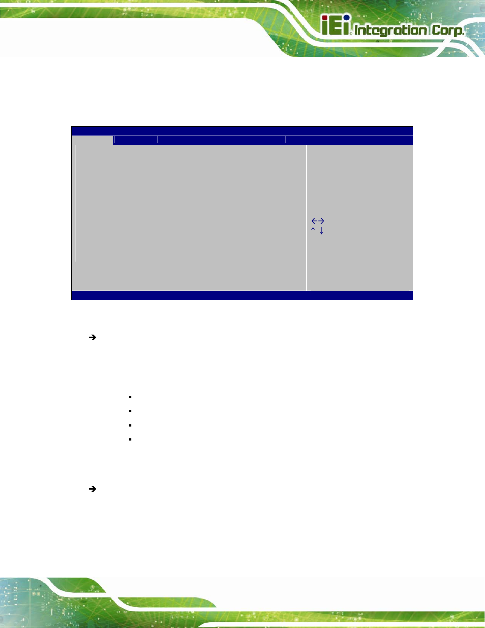 2 main, Bios menu 1: main | IEI Integration NANO-QM770 User Manual | Page 80 / 190