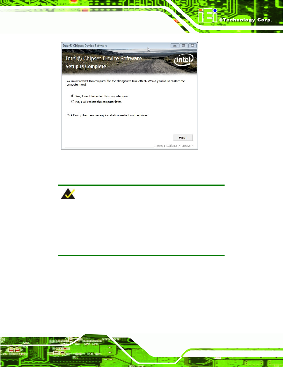 4 vga driver installation, River, Nstallation | IEI Integration NANO-CV-D25501_N26001 User Manual | Page 124 / 194