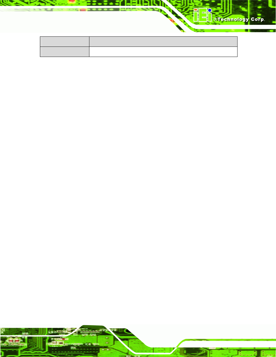 Table 1-2: nano-cv-d25501/n26001 specifications | IEI Integration NANO-CV-D25501_N26001 User Manual | Page 24 / 194