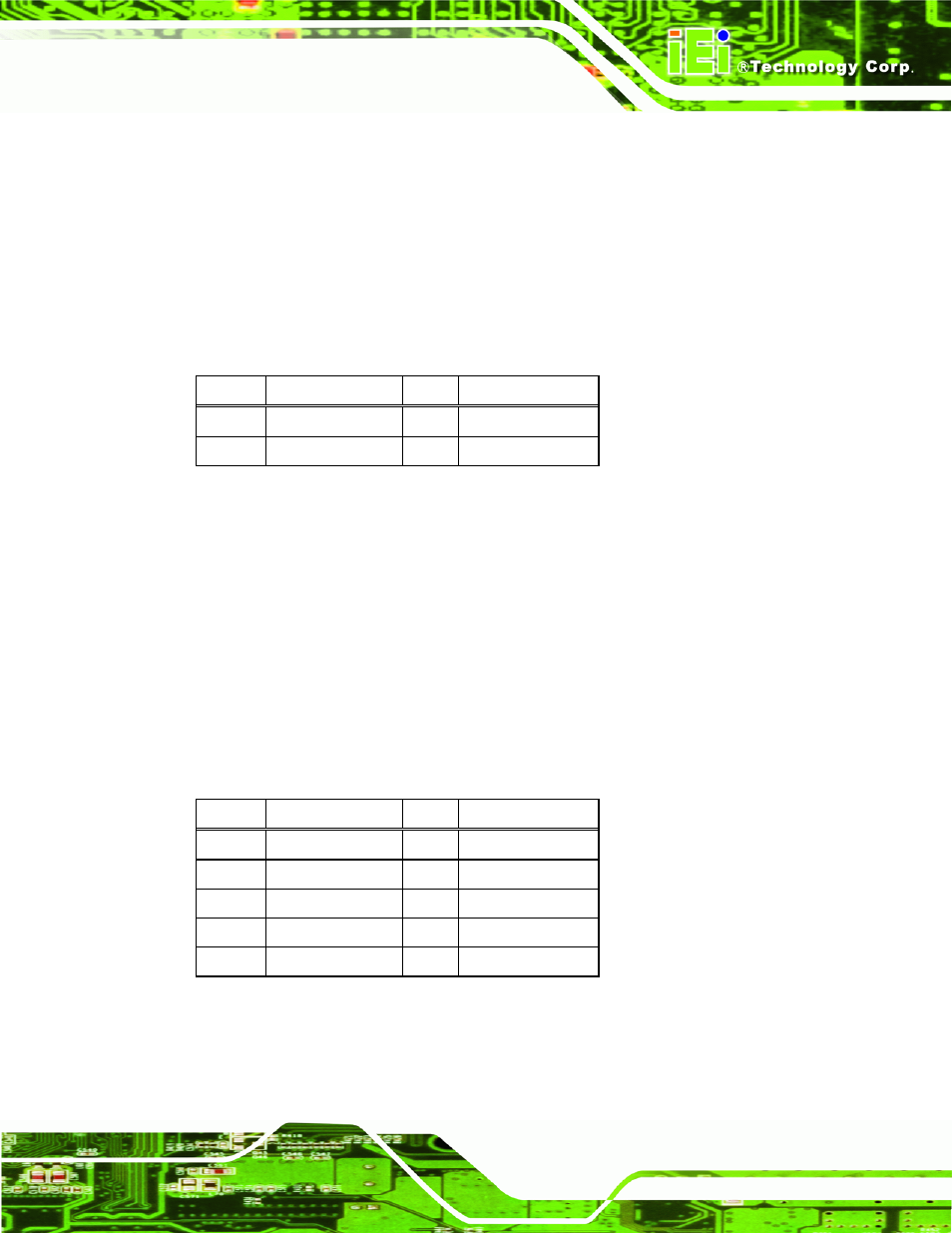 3 usb 2.0 connector, 4 usb 3.0 connector, Table 3-28: usb 2.0 port pinouts | Table 3-29: usb 3.0 port pinouts | IEI Integration NANO-CV-D25501_N26001 User Manual | Page 56 / 194