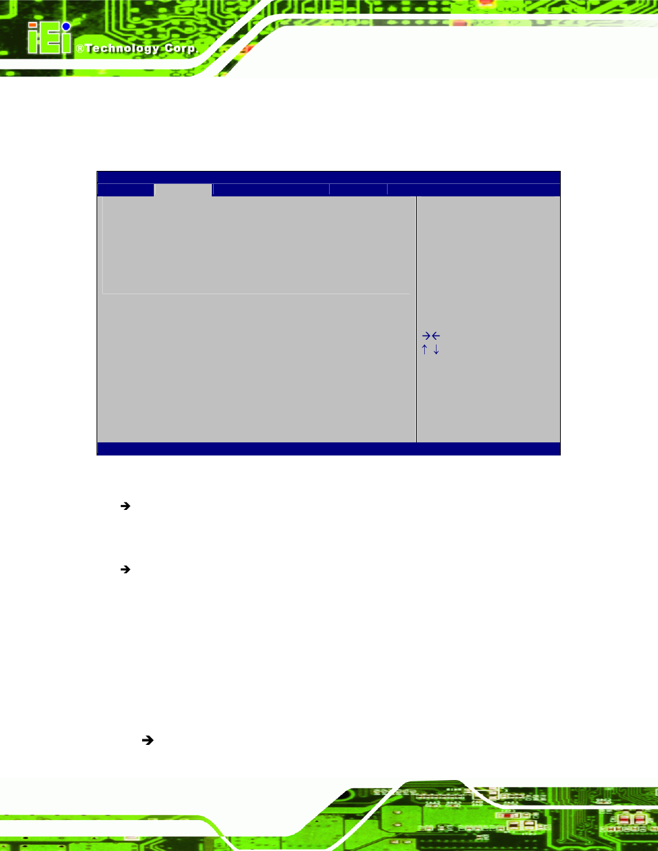 5 usb configuration, Bios menu 7: usb configuration | IEI Integration NANO-CV-D25501_N26001 User Manual | Page 97 / 194
