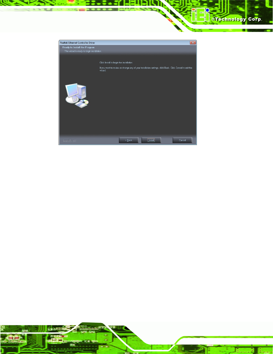 Figure 6-15: lan driver installation | IEI Integration NANO-CV-D25502_N26002 User Manual | Page 110 / 173