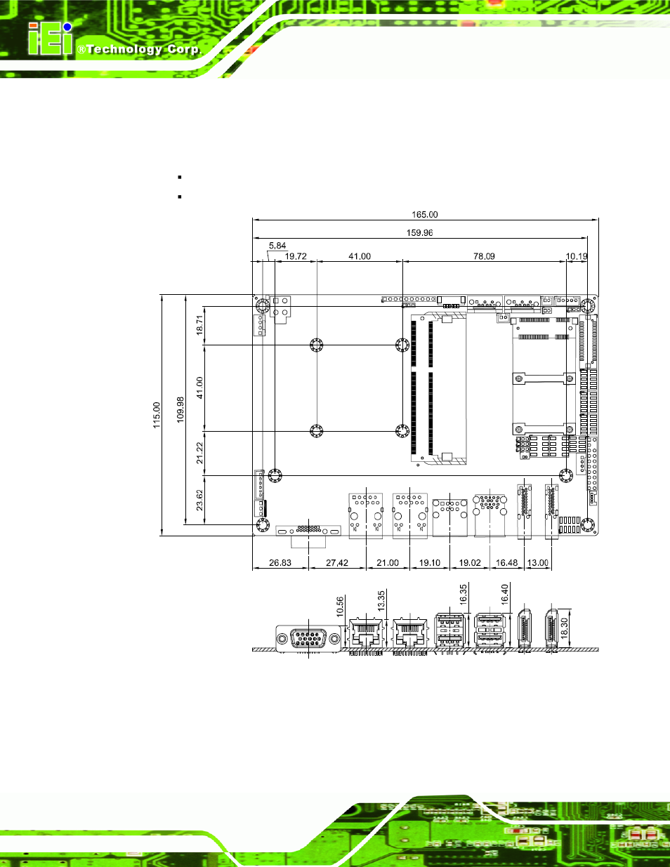 3 dimensions | IEI Integration NANO-HM651 User Manual | Page 18 / 165