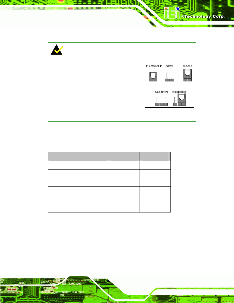 6 jumper settings, 1 at/atx power mode select jumper | IEI Integration NANO-HM651 User Manual | Page 57 / 165